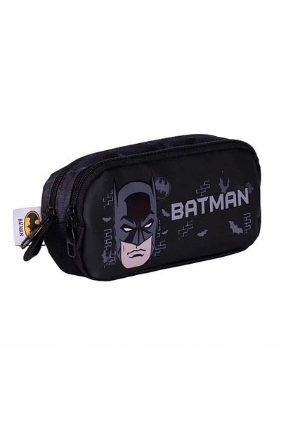Batman Tmn 592727 Batman Double Compartment Pen Bag 2536 Black