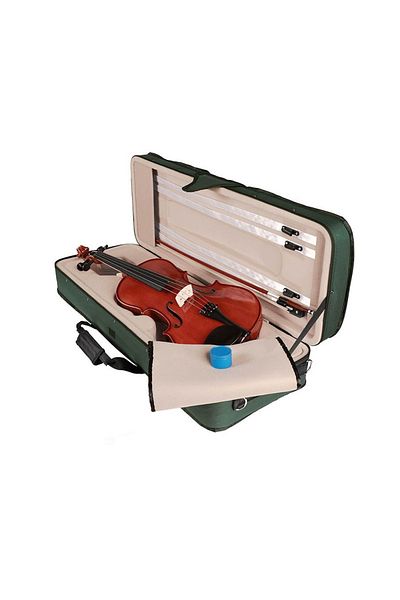 LEONARDO LVA20150 Viola set natural, softcase, bow, saccule, size 38 cm