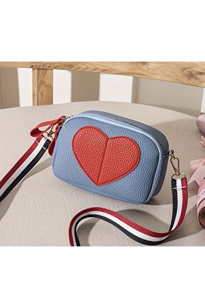 ACAR TAKI Heart-Shaped Zippered Shoulder Bag for Women, Girls Acr5111