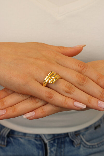 Net Kuyumculuk 14 Ayar Altın Ajda Yeni Model Yüzük