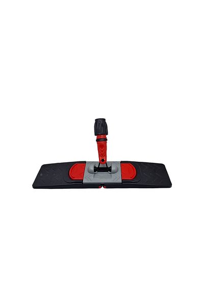 flores Suport pentru mop plat, din plastic, pliabil, Y454, negru, 40 cm
