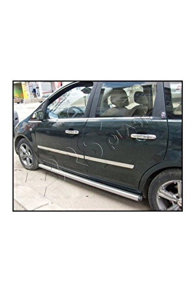 BRSPLAST Ford C-Max Uyumlu 2003-2010 Krom Yan Kapı Çıtası 4 Parça Paslanmaz Çelik
