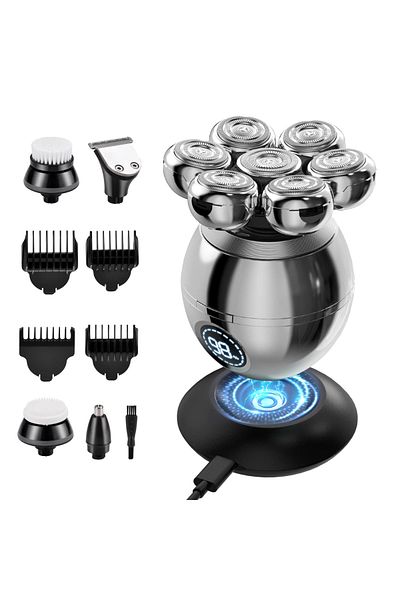 MaGeCa MaGeCa® professional shaver for men, 7D with rotating head, professional kit 6 in 1