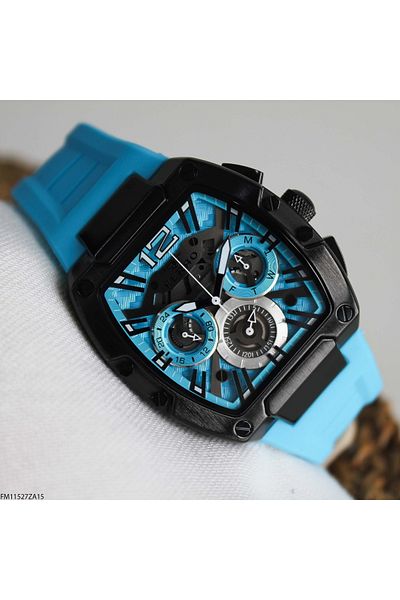 FERRO Fm11527Za15 Men's Wrist Watch with Silicone Cord