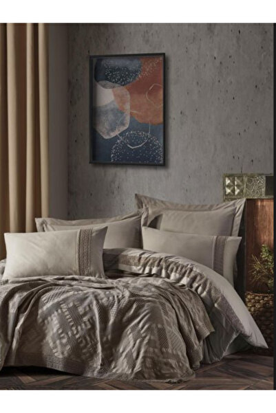 Şaheser ŞAHESER FREYA GÜPÜRLÜ NEVRESİMLİ PİKE SETİ 7'Lİ