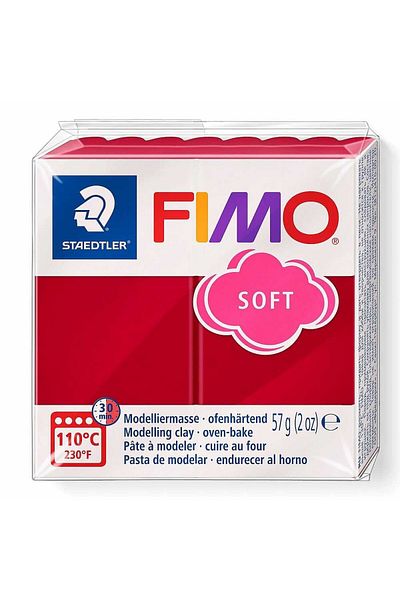 Bafimo FIMO Soft Modeling Clay 57g Ferrari Red