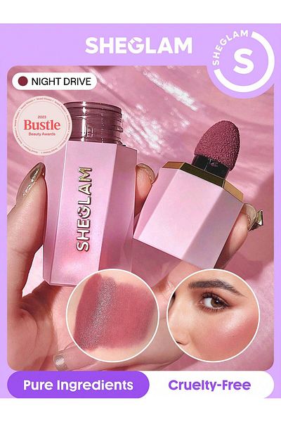 SHEGLAM Color Bloom Liquid Blush-Night Drive