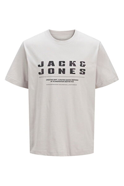 Jack & Jones Men's Logo Printed T-Shirt - Charge