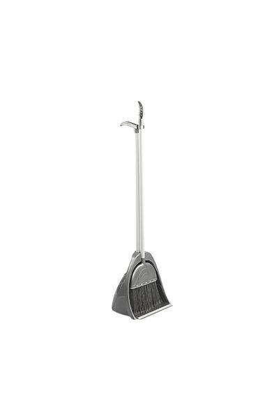 flores Plastic broom, long and clean tail, Y466, gray