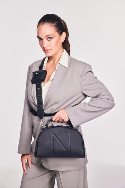 Nautica Women's Messenger Bag - Black