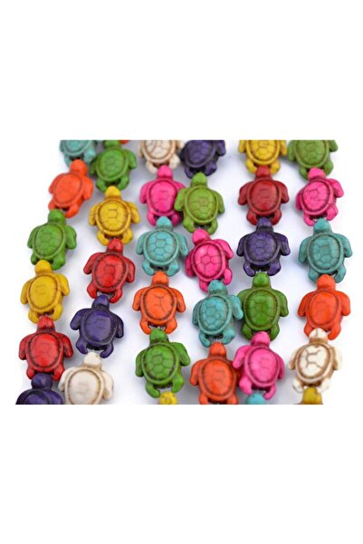 ella'nın çarşısı Mărgele din ceramică în culori asortate, model broască țesto...