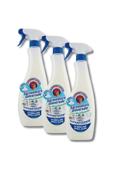 chante clair Sada 3 odmašťovacích sprejů Chanteclair s bikarbonátem, 700 ml
