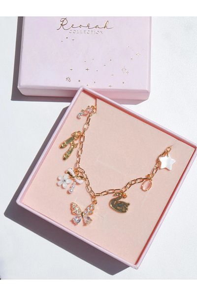 Reorah Collection Ballet Wings Charm Necklace Xuping Chain