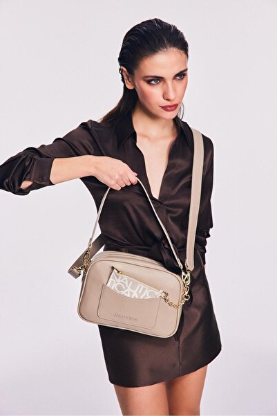 Nautica Stone Colored Crossbody Bag for Women