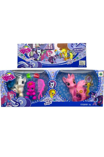 SCOWETTO Minis 8 Piece Set of 3 Figures Toy