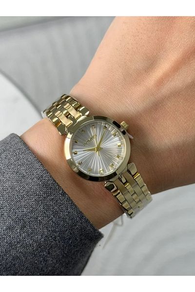 Homies Guaranteed Premium Women's Wristwatch Gold (White Dial) Rshms-223