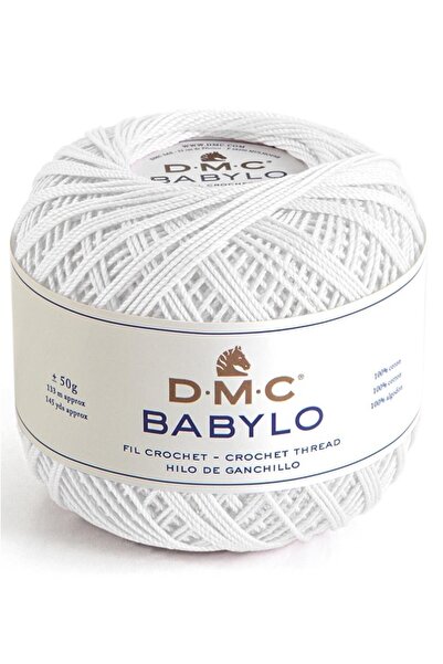 Dmc BABYLO Νήματα Δαντέλας Νούμερο 20 Χρώμα: BLANC 100g