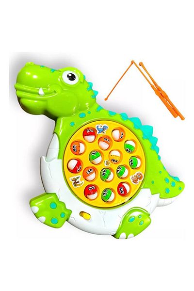 rexa Magic Fishing Dinosaur Board Game with Rods for Kids Gift