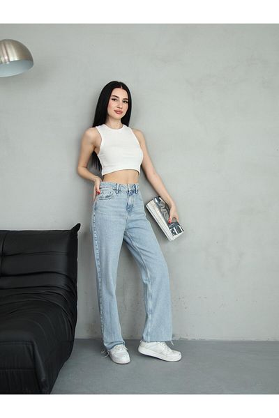 BPF Pantaloni Palazzo Denim