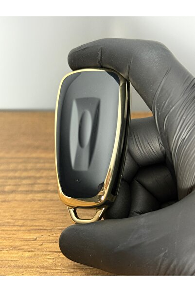 Mavi Keys Husă de protecție pentru chei din silicon cu 3 butoane compatibilă cu Ford Focus, Transit, Fiesta – Nano – Culoare neagră