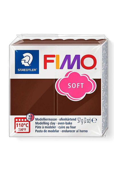 Bafimo FIMO Soft Modeling Clay 57g Dark Chocolate Brown
