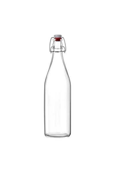 Bien Servi Glass Bottle with Lid 1 Liter