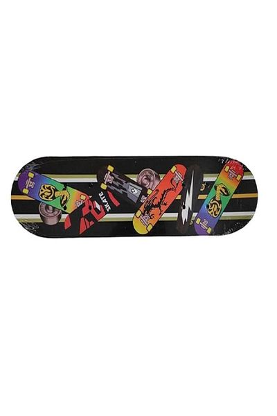 rexa Skateboard Deck with Multi-Skateboard Graphic Multicolor