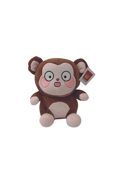 rexa Teddy Daddy - Baby Amazed Blush Monkey Soft Toy