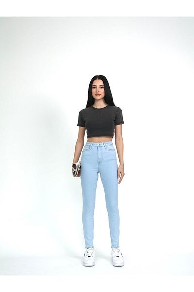 BPF Super Skinny Jegging Fit High Waist Jean Pants