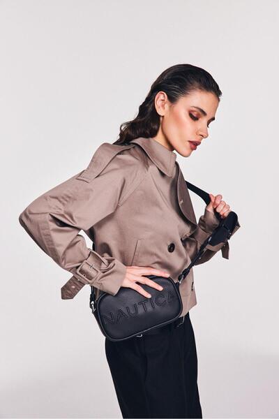 Nautica Women's Messenger Bag - Black