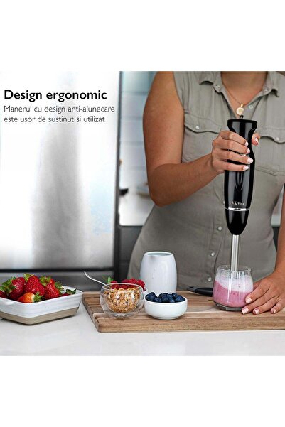 Kdhome KD Home VertiBlend Blender Vertical Mixer, Black