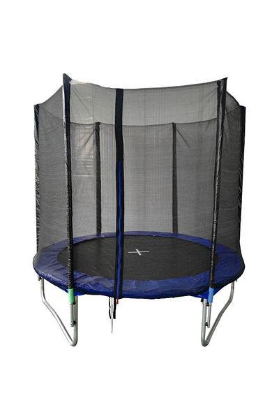 ideal STORE Trambulina pentru copii cu sistem de protecție IdealSTORE SOFT JUMP KIDS, diametru 244 cm