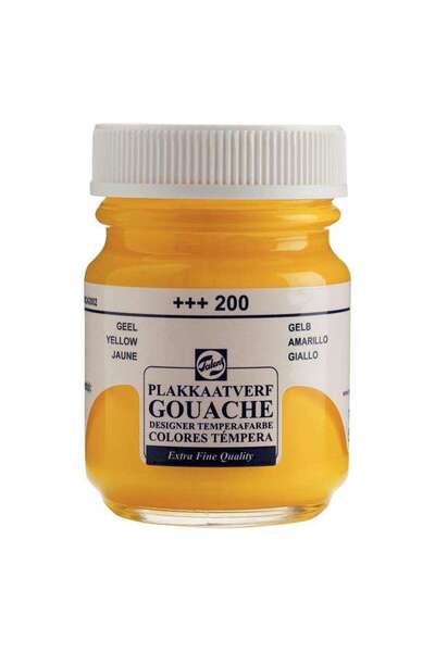 Talens Gouache Jar 50ml Guaj Boya Yellow / 200