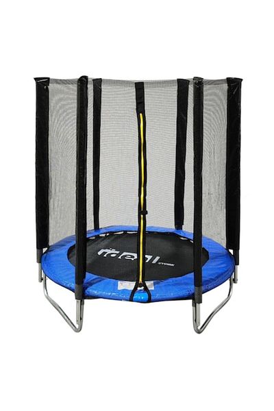 ideal STORE Trambulina pentru copii cu plasă de siguranță IDL, Colecția Freedom Junior Jump, diametru 140 cm