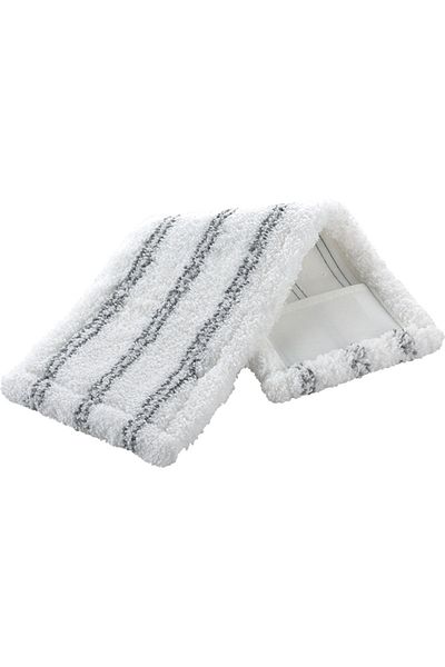 flores Rezerva pentru mop plat, microfibra, alb, 135 x 440 mm