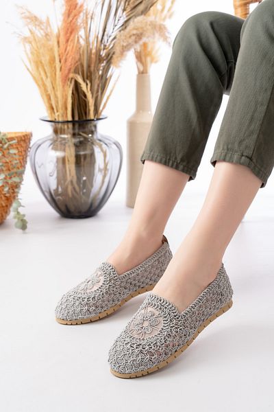 StWenn Women's Knitted Ballerina Shoes Women's Shoes Casual Shoes