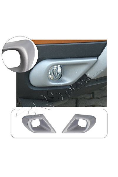 BRSPLAST Dacia Duster Uyumlu 2018-2024 Abs Sis Çerçevesi 2 Parça Mat Gri