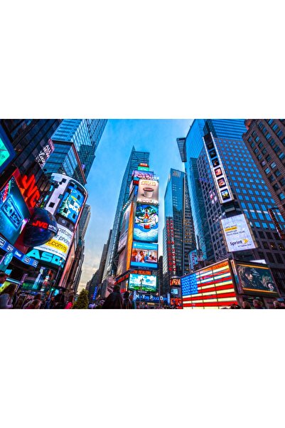 media Tablou canvas Times Square, Manhattan, New York, 105 x 70 cm