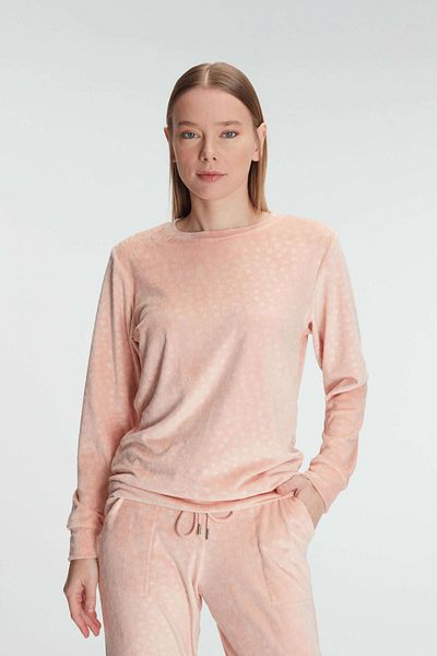 Motto10 butik Long Sleeve Sweatshirt and Pants Suit Pajamas Set