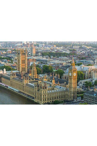 media Tablou canvas Londra dimineata, 75 x 50 cm