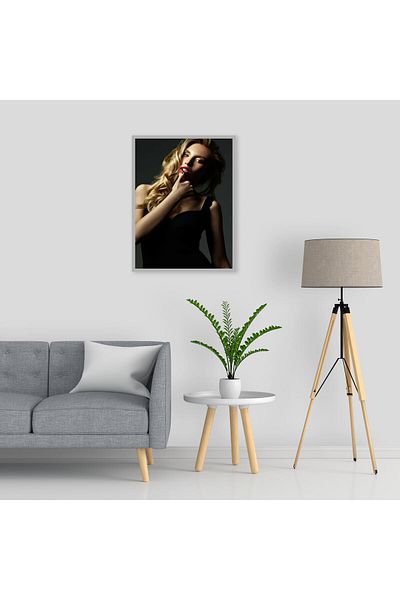 media Canvas painting Portrait33, 30 x 45 cm