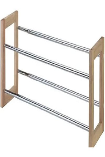 Generic Expandable Shoe Rack – Adjustable, Space-Saving Organizer