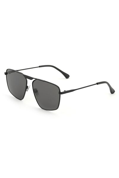 TomyHelf Geometric Design Black Frame Black Glass Women&Men Sunglasses Ce Certificated Uv400