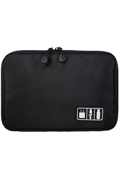 X LOT 2 Pcs Universal Carry Travel Gadget Bag, Travel Cable Organiser Bag, Electronics Accessories Organiz