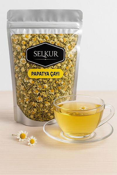 SELKUR Chamomile Tea, Daisy, Matricaria Recutita 50g