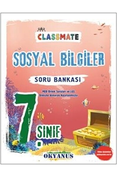 Okyanus Yayınları 7. Sınıf Sosyal Bilgiler Classmate Soru Bankası Kitabı Okya...