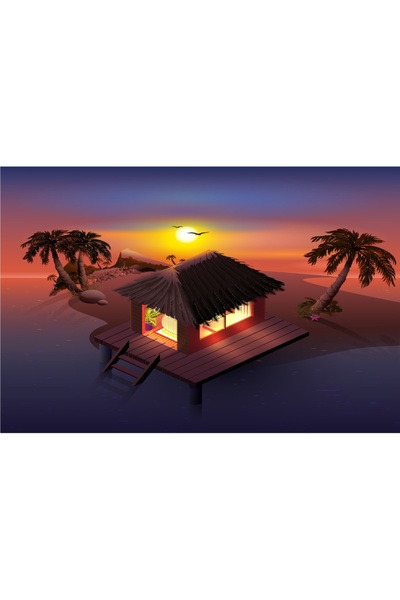 media Tablou canvas Palmier23, 90 x 60 cm