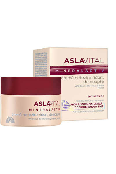 ASLAVİTAL Aslavital κρέμα λείανσης ρυτίδων, νύχτας, 50 ml