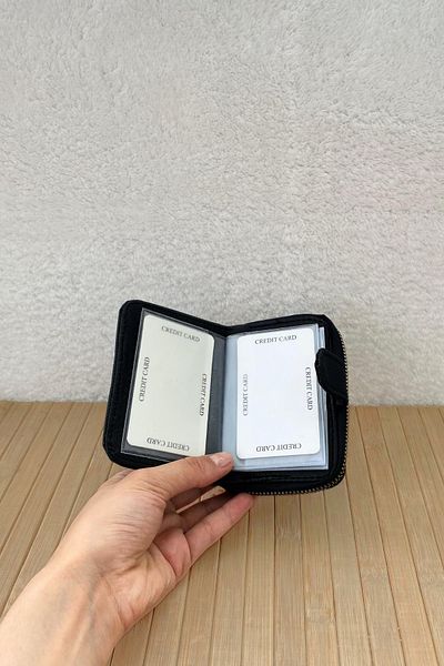 Mazel Design Women's Zippered and Snap Card Holder Wallet