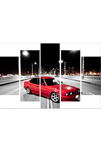 media Tablou multicanvas 5 piese Auto 1, 150 x 105 cm